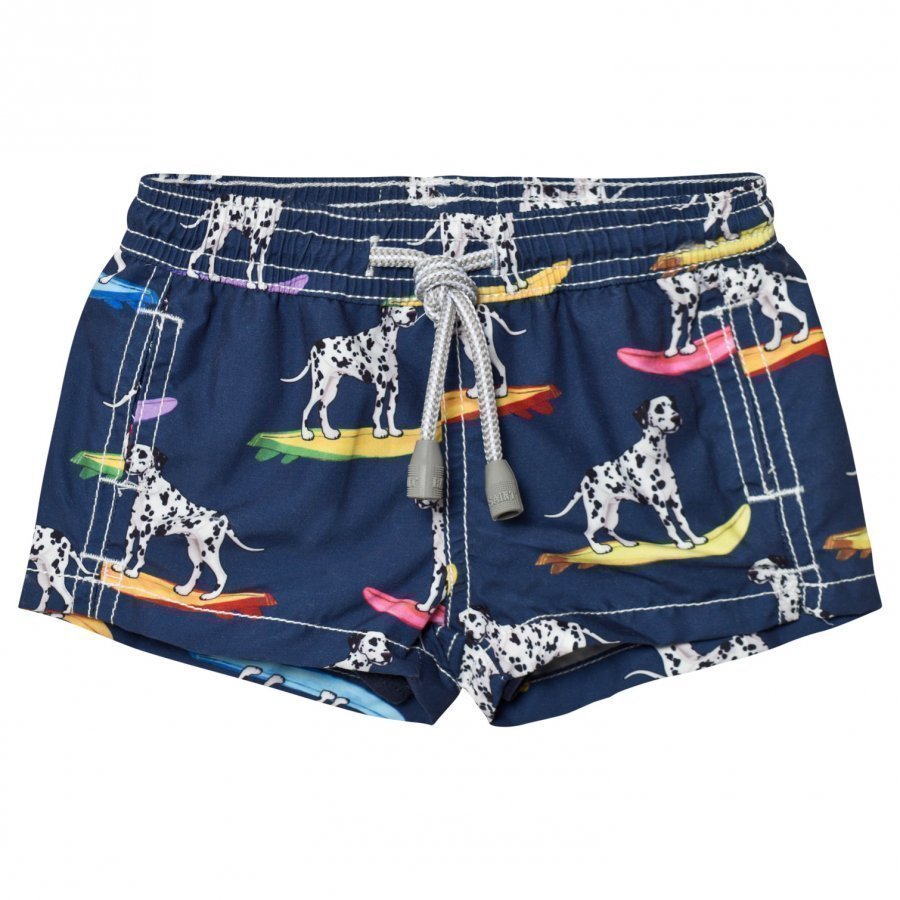 Mc2 St Barth Surfing Dalmatian Jean Trunks Uimahousut