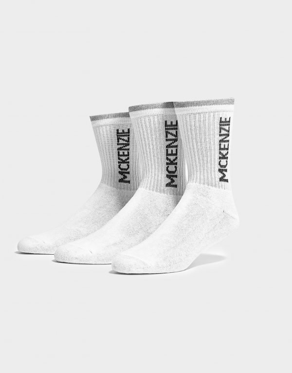 Mckenzie 3 Pack Sports Socks Sukat Valkoinen