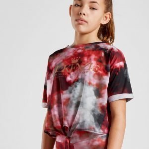 Mckenzie Girls' Kaylan Knot T-Shirt Punainen