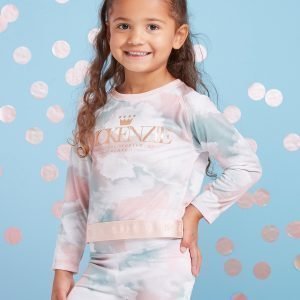 Mckenzie Girls' Mini Carla Long Sleeve T-Shirt Vihreä