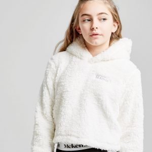 Mckenzie  Girls' Romy Sherpa Crop Huppari Valkoinen