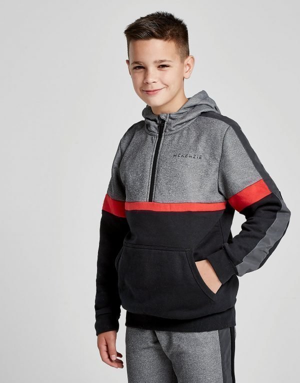 Mckenzie Nixon 1/2 Zip Hoodie Harmaa