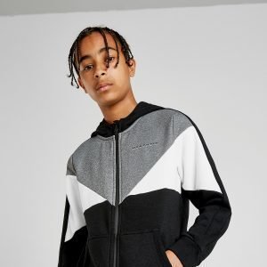 Mckenzie Pax Poly Full Zip Hoodie Musta