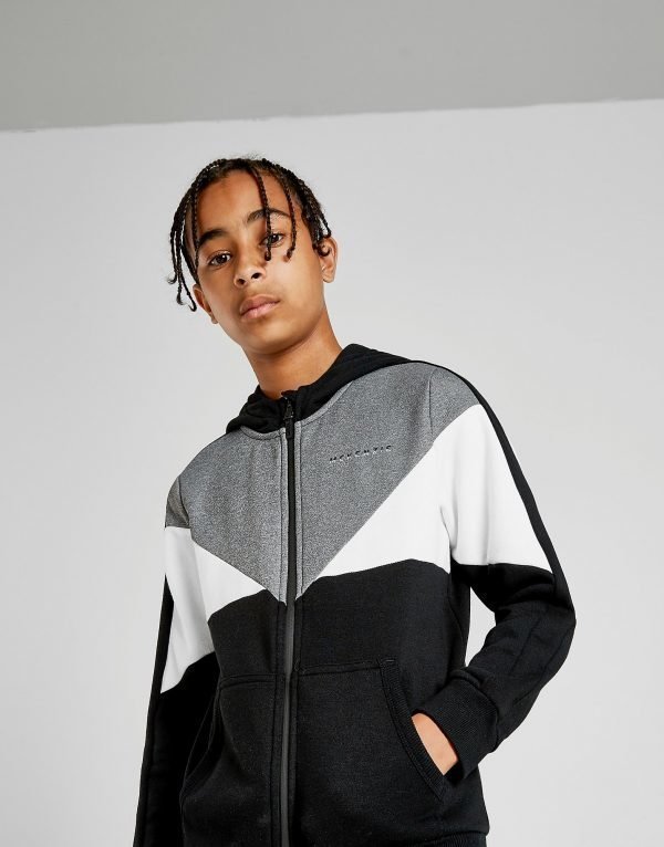 Mckenzie Pax Poly Full Zip Hoodie Musta