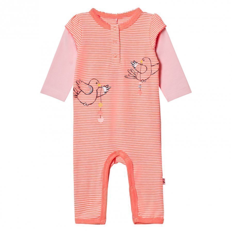 Me Too Kin 261 Baby One-Piece Bright Coral Body