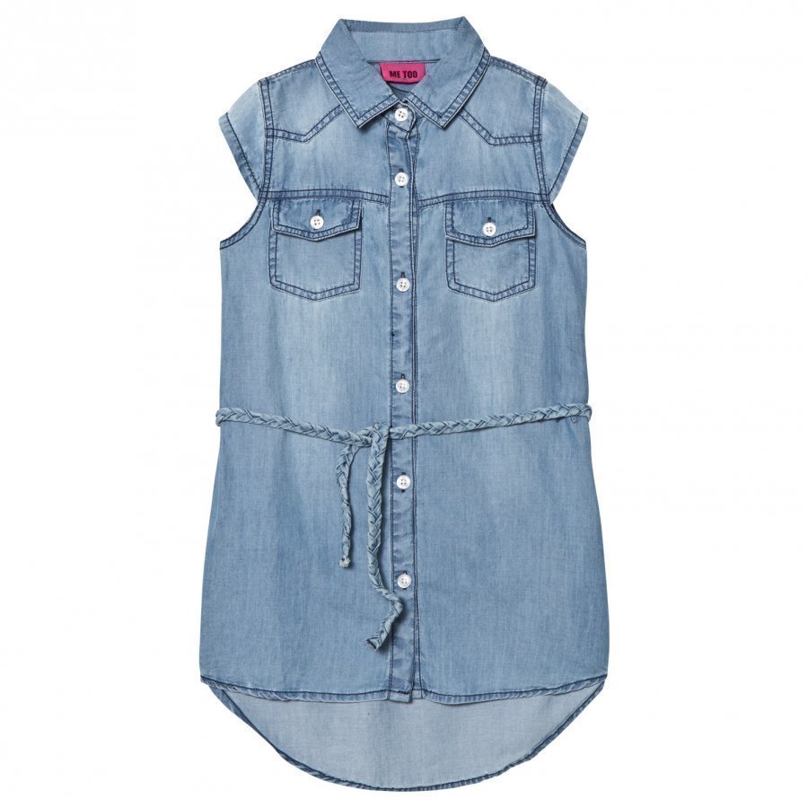 Me Too Laila 289 Dress Blue Denim Mekko