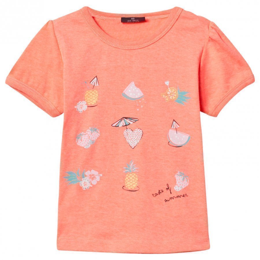 Me Too Lissi 306 Top Bright Coral T-Paita