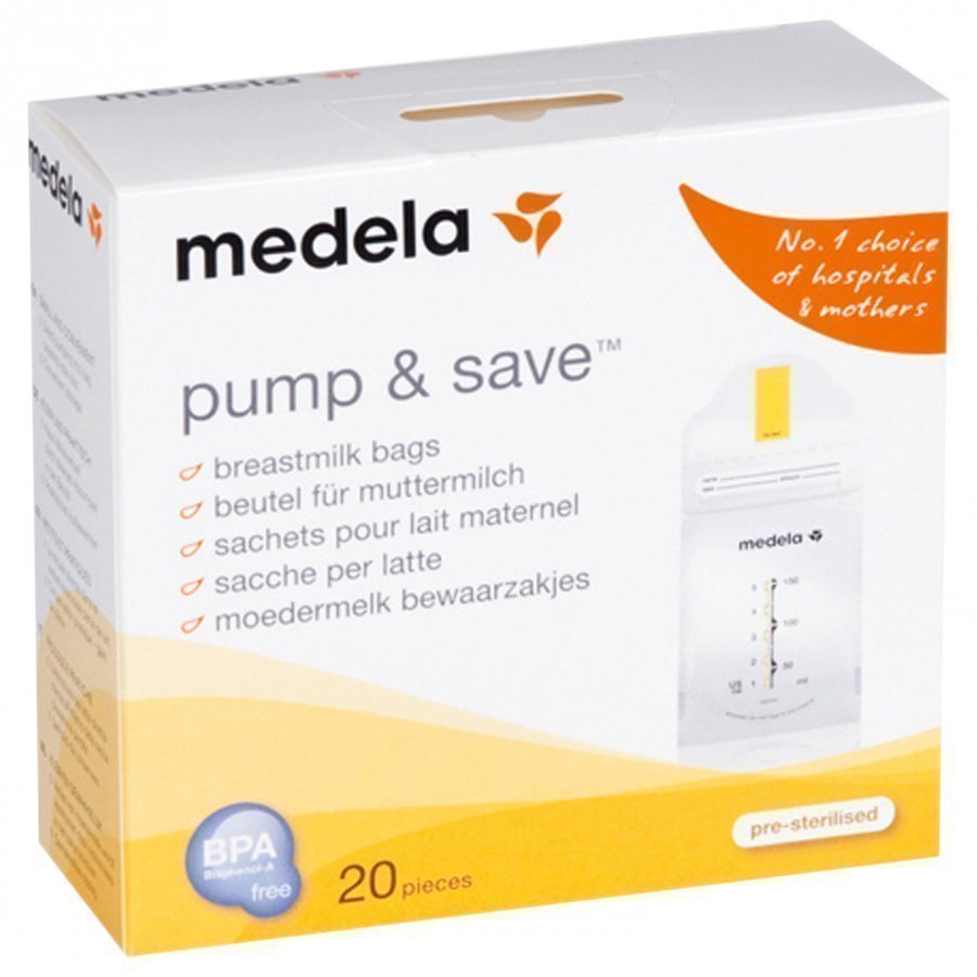 Medela Frysepose Morsmelk 150ml Tuttipullo