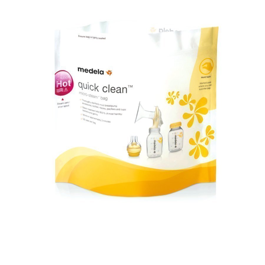 Medela Quick Clean Höyrysterilointipussit Mikroaaltouuniin