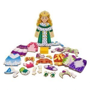 Melissa & Doug Prinsessa Puettava Puu / Magneettinukke