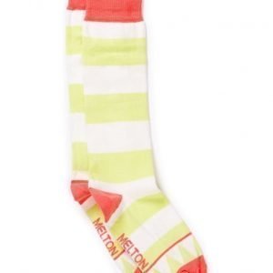 Melton Knee-High Triangle & Stripe