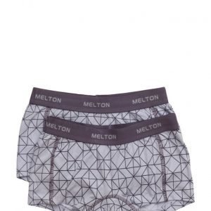Melton Numbers 2-Pk Aop Girl Shorts