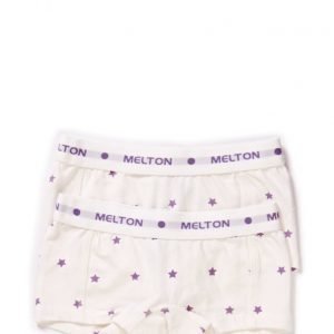 Melton Numbers 2-Pk Aop Girl Shorts