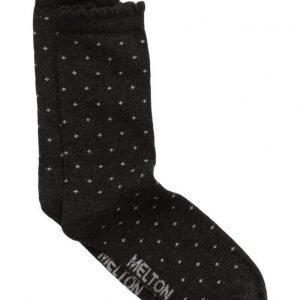 Melton Sock Small Dots Bubbleedge