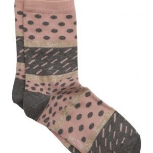 Melton Sock Super Graphic W/Lurex