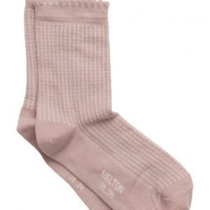 Melton Structure Sock W/Bubble Edge