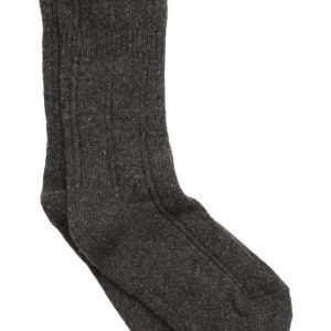 Melton Wool Cozy Bed Sock W/Silk