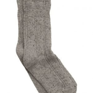 Melton Wool Cozy Bed Sock W/Silk