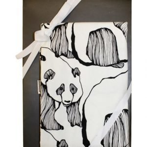 Metsola Panda Art Pussilakanasetti 150 x 210 + 50 x 60 cm