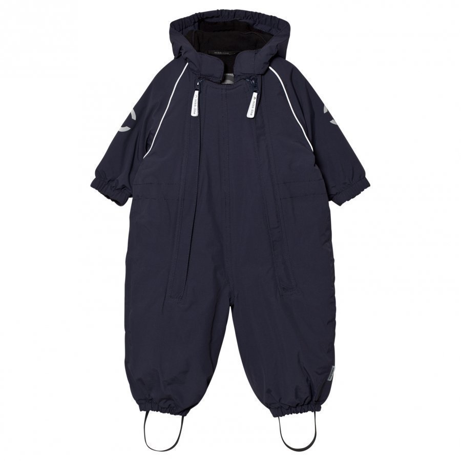 Mikk-Line Nylon Baby Suit Solid Marine Puku