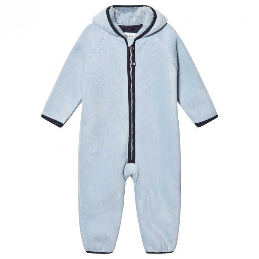 Mini A Ture Adel Fleece Onesie Blue Fog Fleece Haalarit