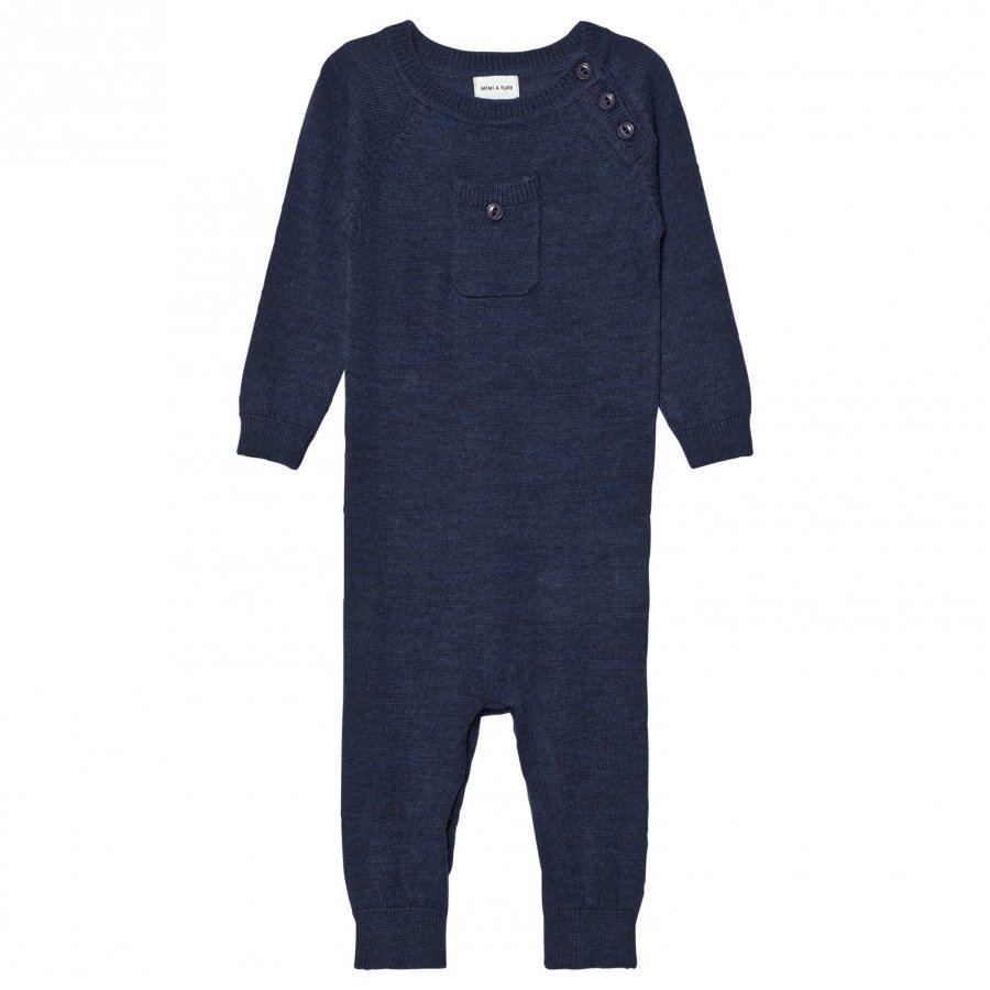 Mini A Ture Bigge One-Piece Mood Indigo Romper Puku