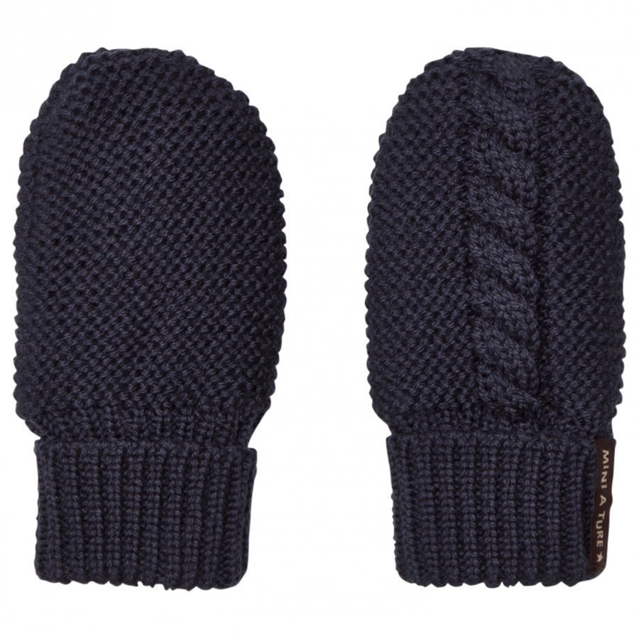 Mini A Ture Celin Mittens Blue Nights Villalapaset