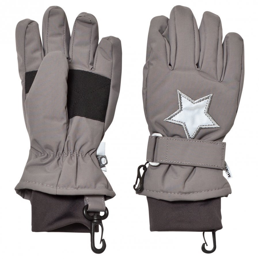 Mini A Ture Celio K Gloves Steel Grey Hanskat