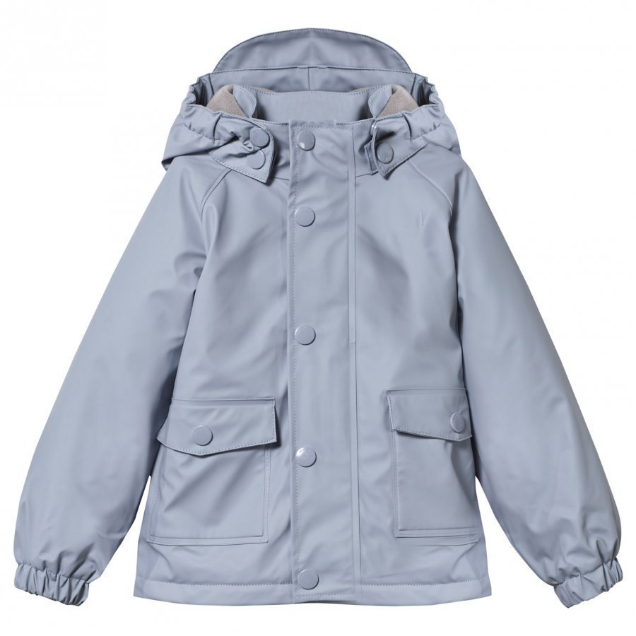 Mini A Ture Julien Lined Rain Jacket Cameo Blue Sadetakki