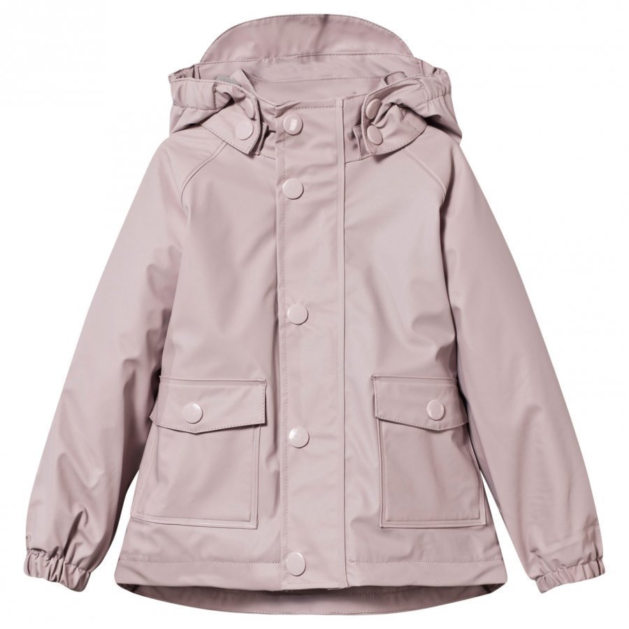 Mini A Ture Julien Lined Rain Jacket Violet Ice Sadetakki