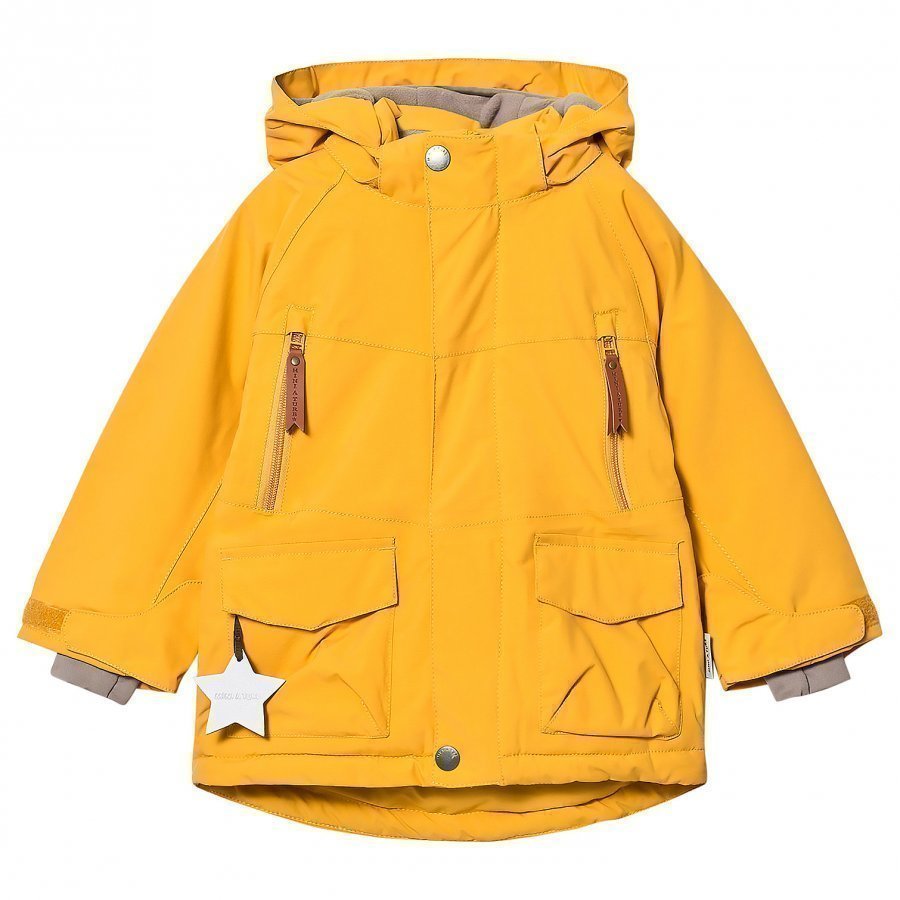 Mini A Ture Wille K Jacket Mineral Yellow Talvitakki