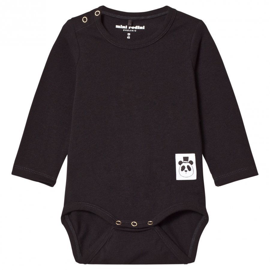 Mini Rodini Basic Baby Body Black Body