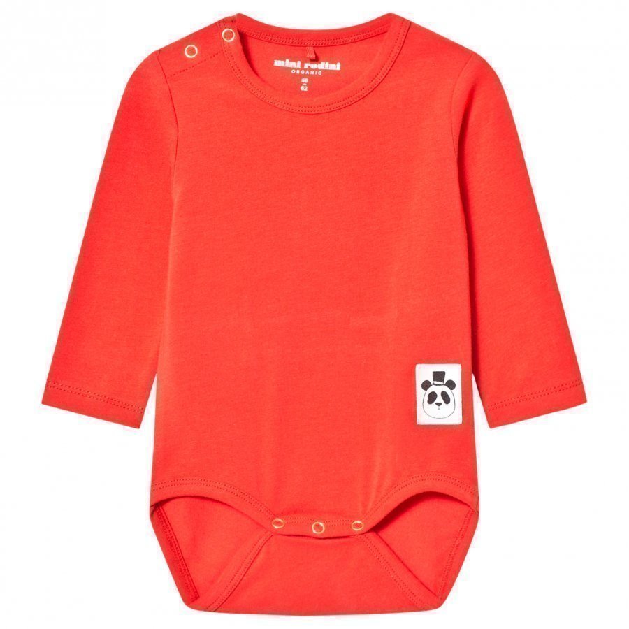 Mini Rodini Basic Baby Body Red Body