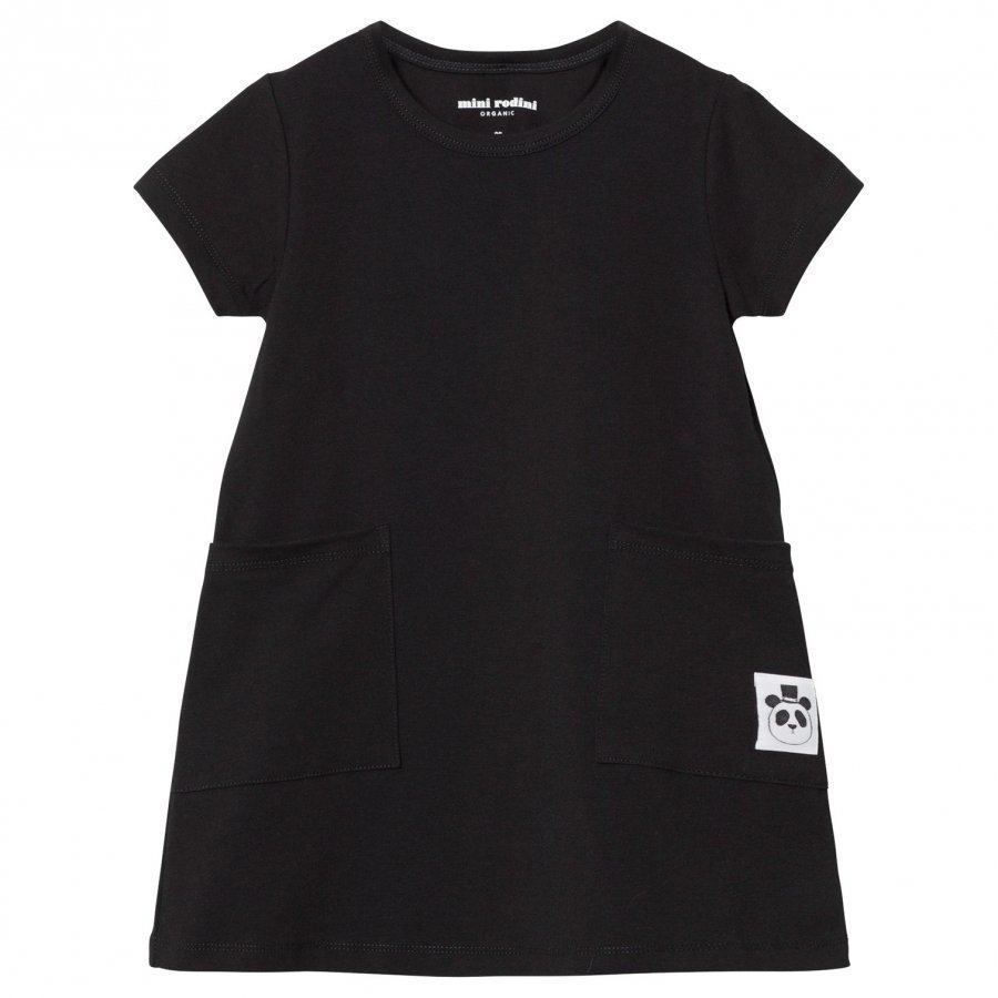 Mini Rodini Basic Dress Black Mekko