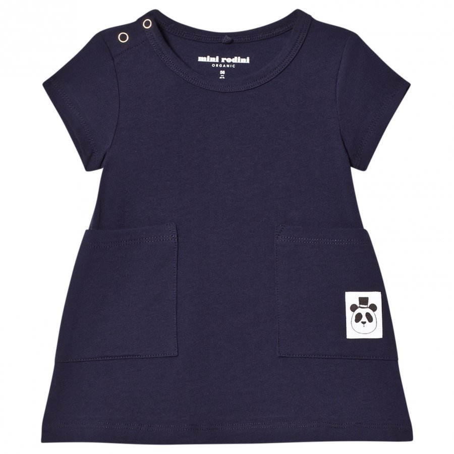 Mini Rodini Basic Dress Navy Mekko