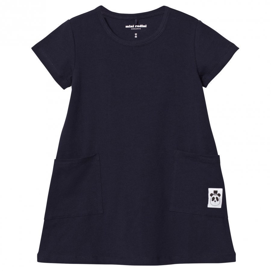 Mini Rodini Basic Dress Navy Mekko