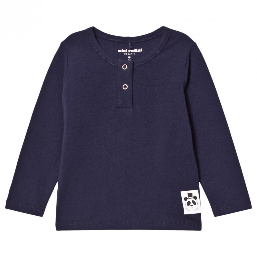 Mini Rodini Basic Grandpa Navy Pitkähihainen T-Paita