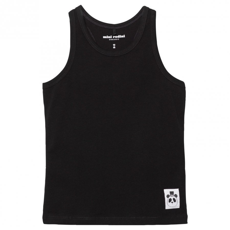 Mini Rodini Basic Tank Black Liivi