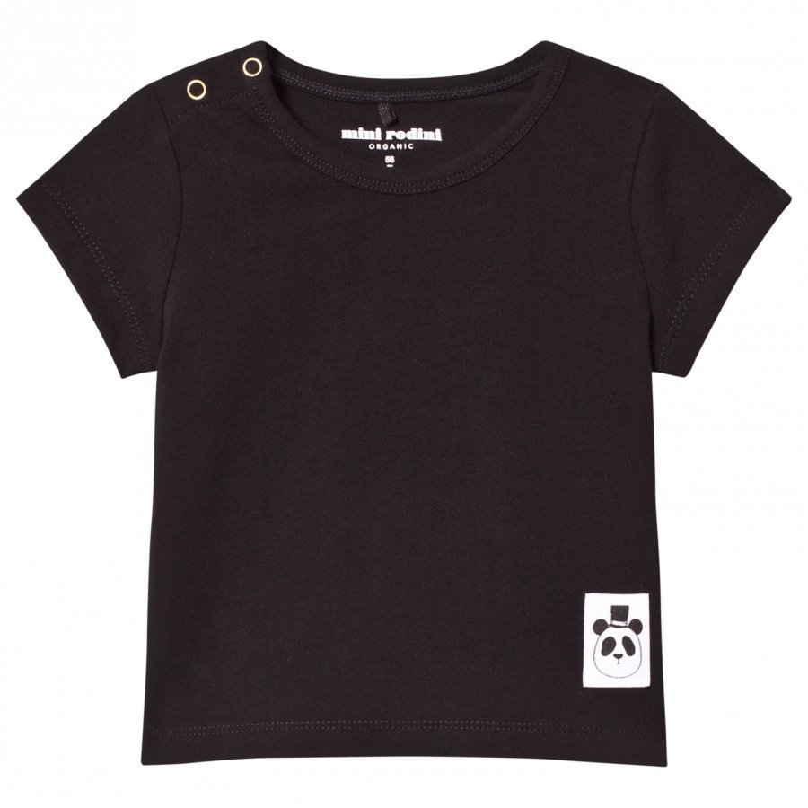 Mini Rodini Basic Tee Black T-Paita