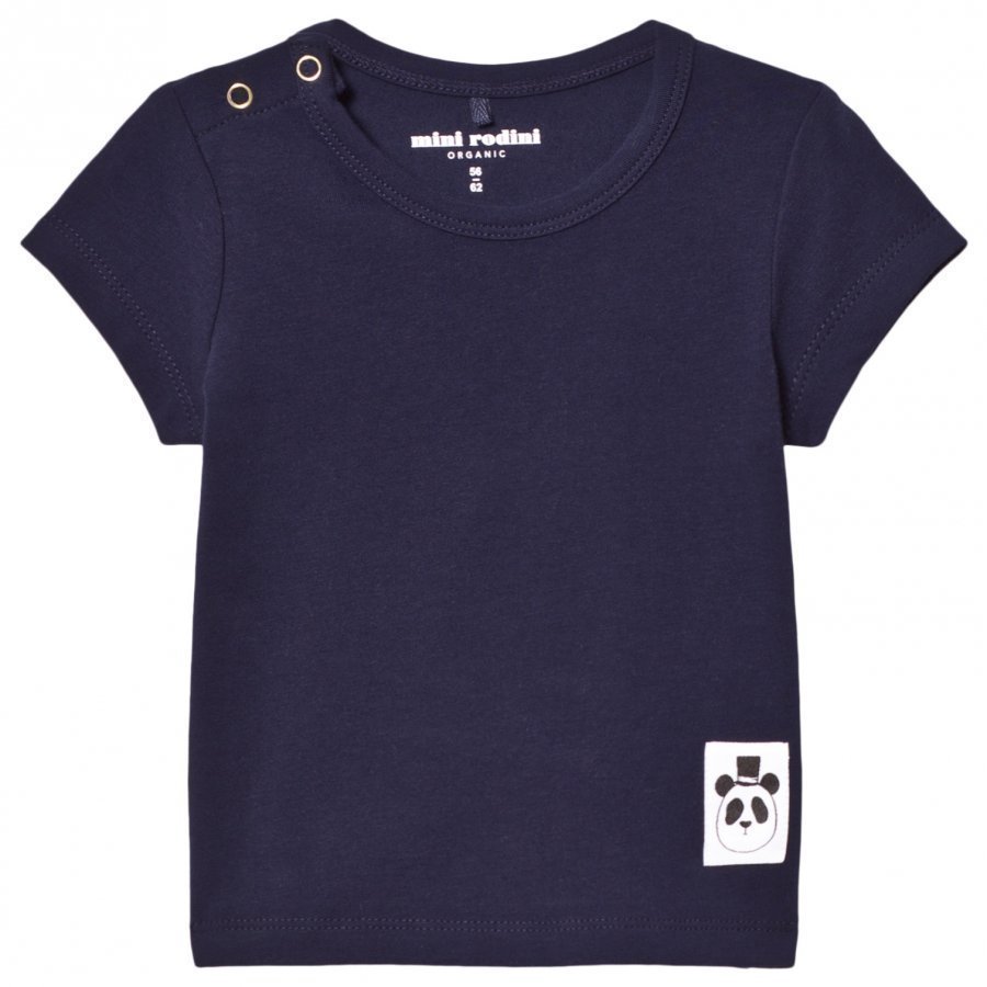 Mini Rodini Basic Tee Navy T-Paita