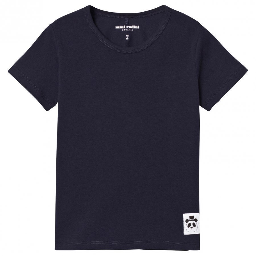 Mini Rodini Basic Tee Navy T-Paita