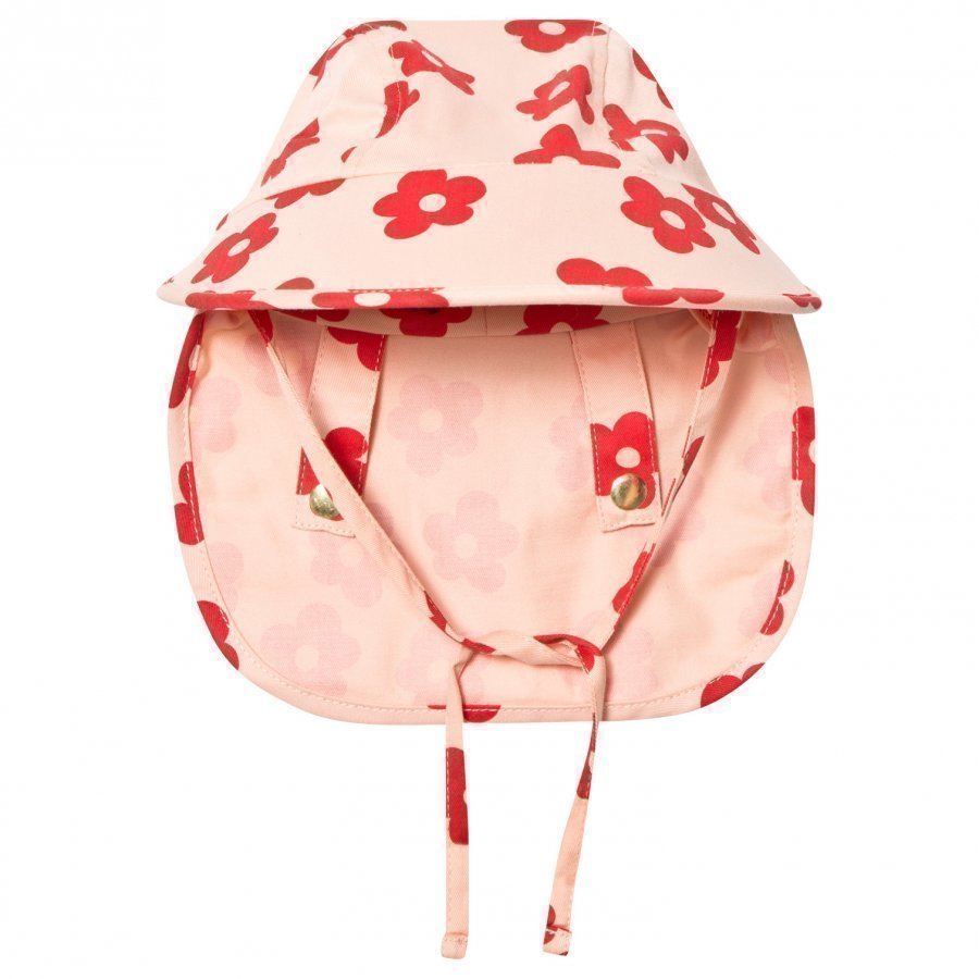 Mini Rodini Blossom Sun Cap Pink Lippis