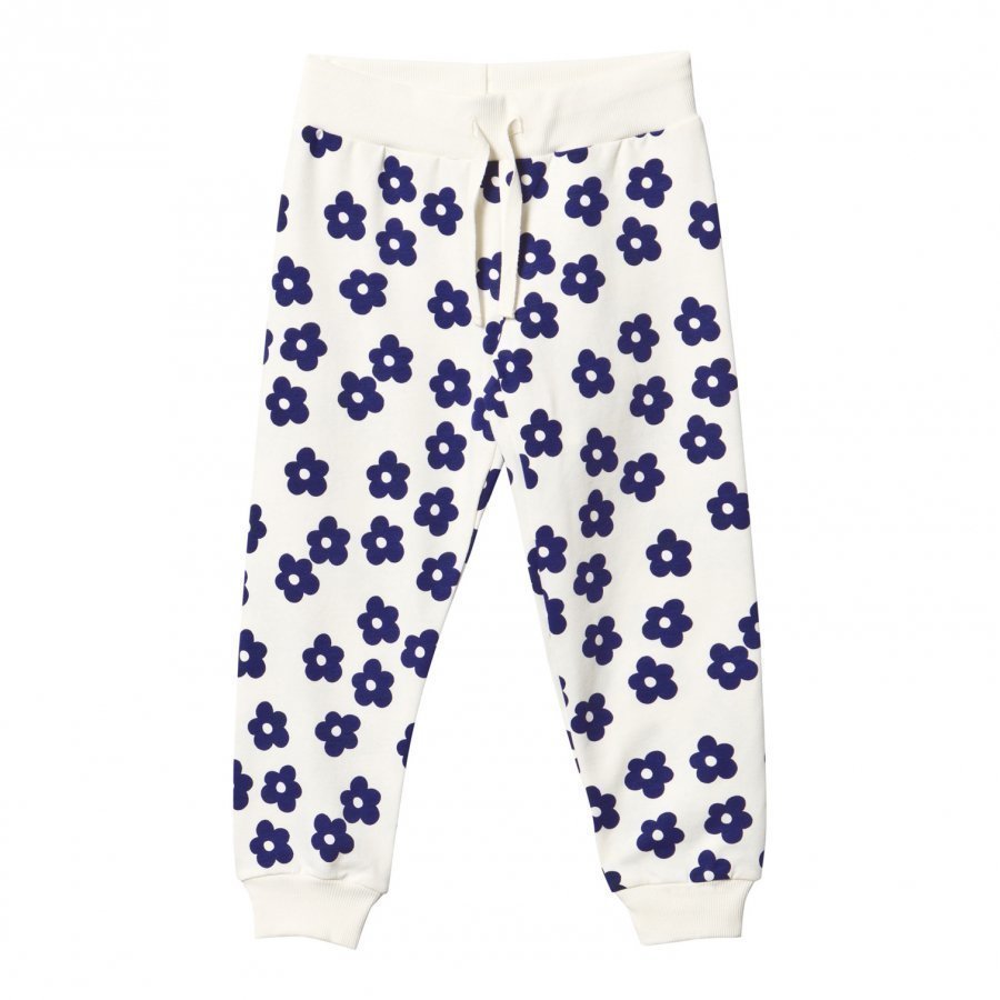 Mini Rodini Blossom Sweatpants Off White Verryttelyhousut