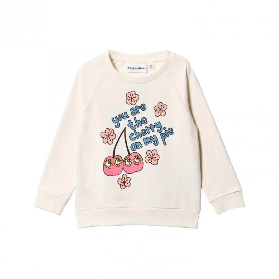 Mini Rodini Cherry Sweatshirt Pink Oloasun Paita