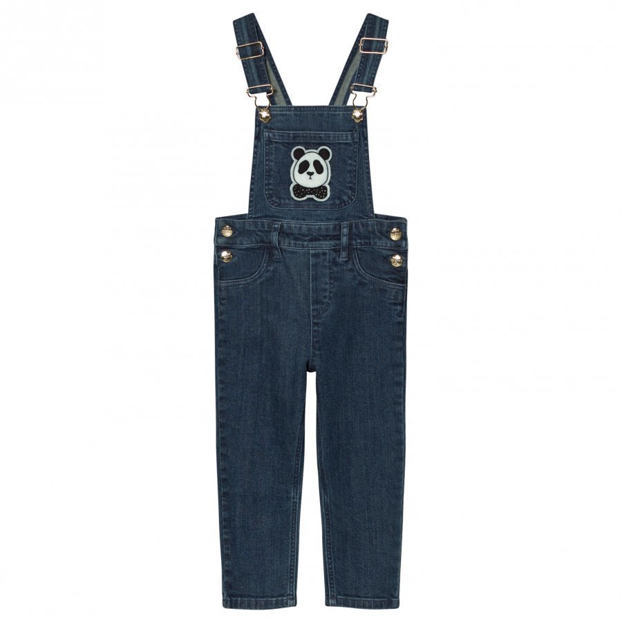 Mini Rodini Denim Dungarees Vintage Lappuhaalari