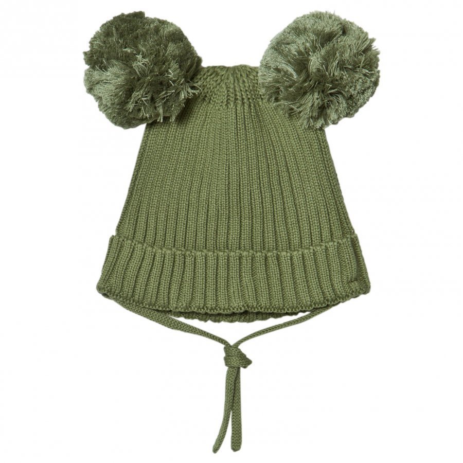 Mini Rodini Ear Hat Green Pipo