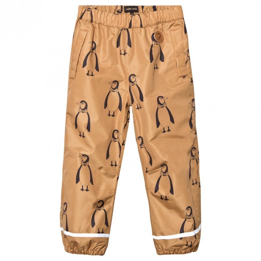 Mini Rodini Edelweiss Low Trousers Brown Sadehousut