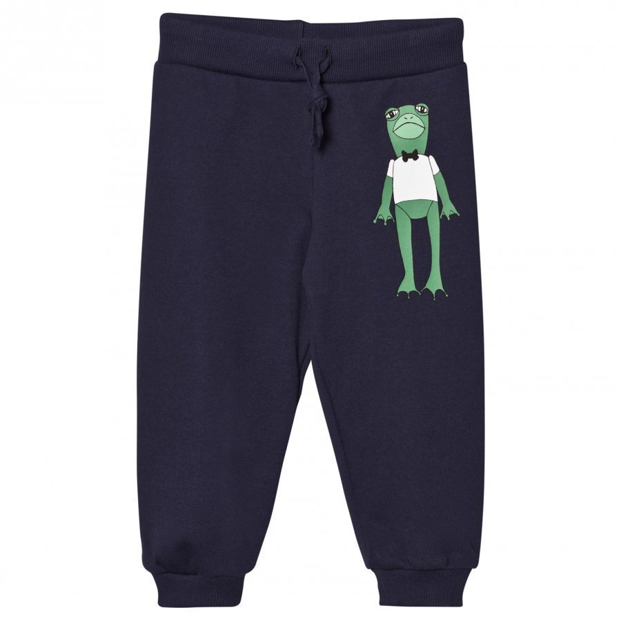 Mini Rodini Frog Sweatpants Navy Verryttelyhousut