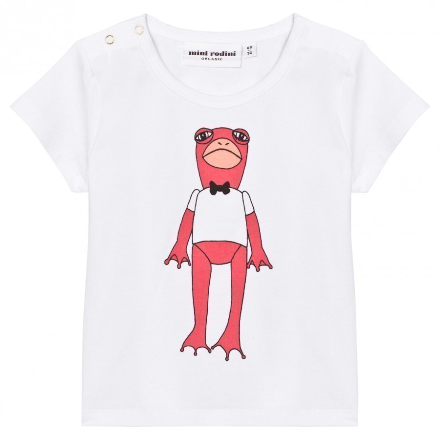 Mini Rodini Frog Tee Cerise T-Paita