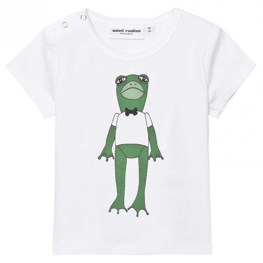 Mini Rodini Frog Tee Green T-Paita